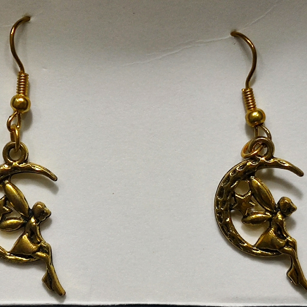 Crescent moon earrings
